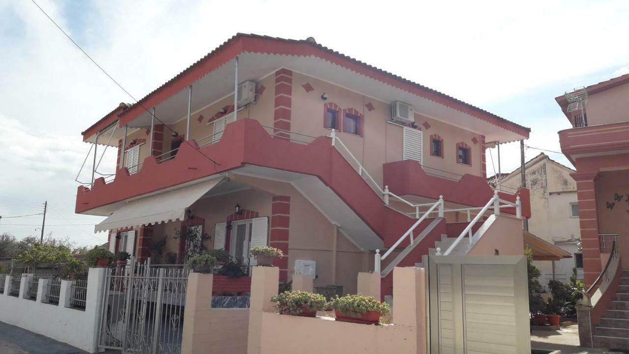 Kostas Christos Rooms Ammoudia Esterno foto